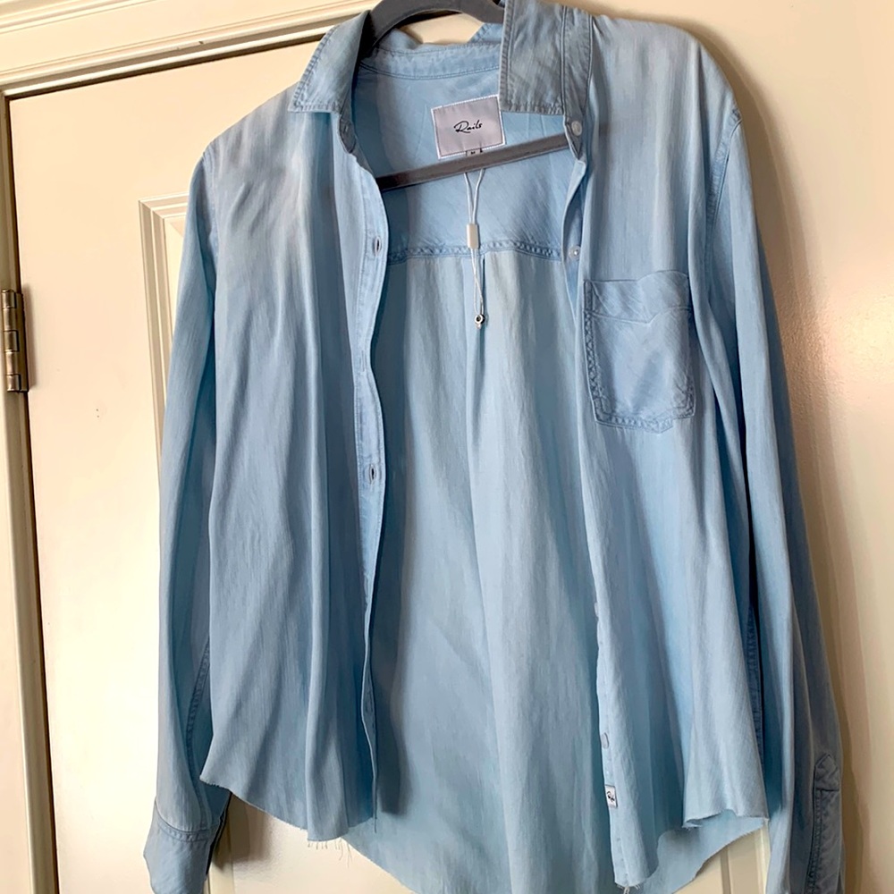 Rails Chambray Button Down - image 2